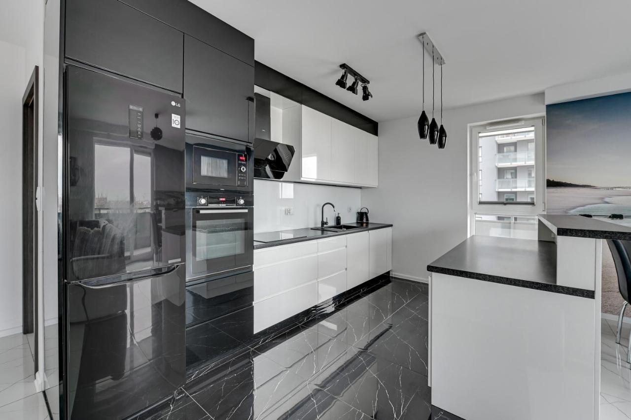 Grand Apartments - Luxury Apartment On The 11Th Floor With A View Of The Old Town Gdansk Dış mekan fotoğraf