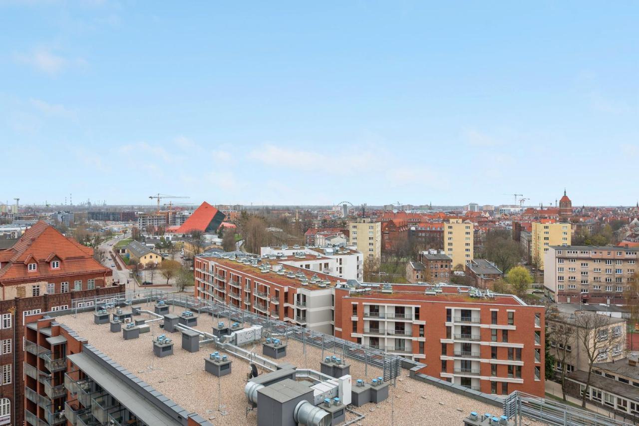 Grand Apartments - Luxury Apartment On The 11Th Floor With A View Of The Old Town Gdansk Dış mekan fotoğraf