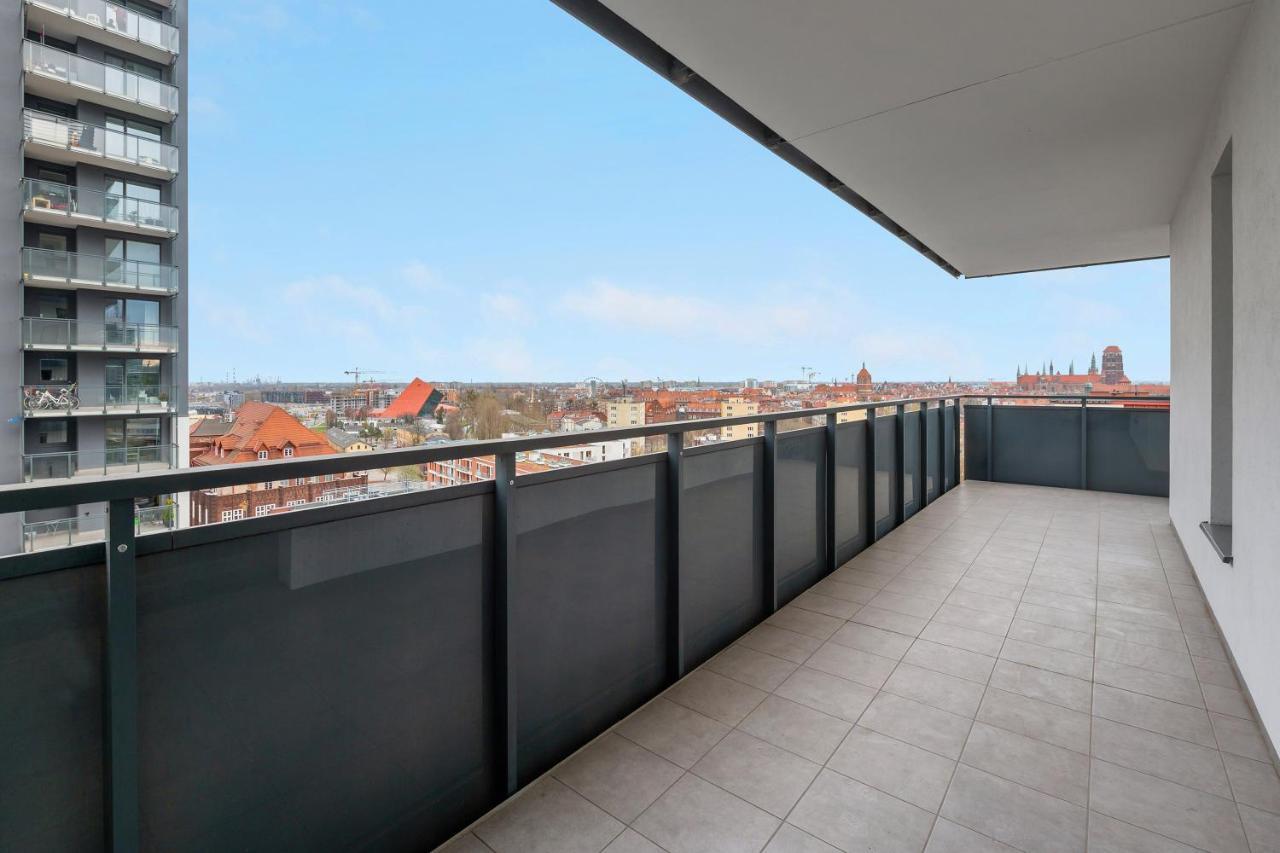 Grand Apartments - Luxury Apartment On The 11Th Floor With A View Of The Old Town Gdansk Dış mekan fotoğraf